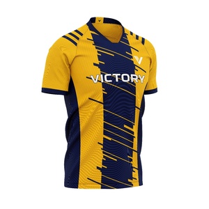 Kits de football d'entraînement de matériel de Sublimation complet confortable et respirant en polyester à séchage rapide pour hommes 100% de haute qualité - Product Image 1