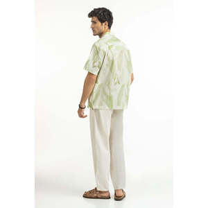 Camisas Casuales para Hombre, 100% Algodón Popelina, Manga Larga, Antiarrugas, Corte Regular para Jóvenes, Trabajo, MN-CS-SS25-232, Temporada de Verano - Product Image 1