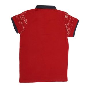 T-shirt à manches courtes Chase Value pour garçons - 5-6 ans - Coton marron - Product Image 2