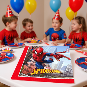 Serviettes Spider-Man 33X33Cm 20Pcs Vaisselle de fête - Product Image 2