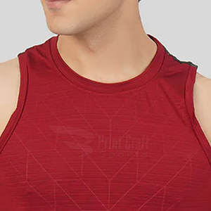 Camiseta sin Mangas para Hombre, Fabricación en Pakistán, Venta Caliente, Impresión Personalizada, Calidad Superior - Product Image 6