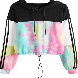 Sudadera con capucha recortada para hombre Muestra gratis Peso pesado French Terry Oversized Shoulder Screen Printed Streetwear Hoodie para hombres - Product Image 6