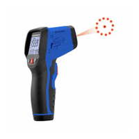 Termometer Inframerah Industri Metravi PRO 65 Max dengan Rating IP55, Layar LCD, Resolusi 0.1°C, Kustomisasi OEM, Garansi 1 Tahun