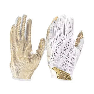 ถุงมือฟุตบอลแบบกริปสำหรับผู้ชายและกลางแจ้งถุงมือฟุตบอลอเมริกันน้ำหนักเบาบริการ OEM ออกแบบได้ตามต้องการ - Product Image 1