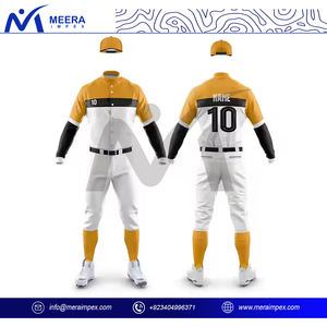 เสื้อเบสบอลแบบสั่งทำประสิทธิภาพสูงเครื่องแบบทีมพิมพ์ซับลิเมชันสีเต็มรูปแบบและวัสดุน้ำหนักเบา - Product Image 4