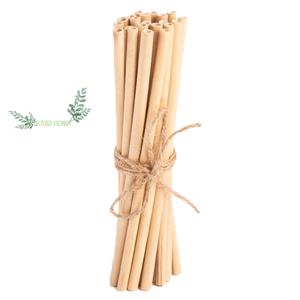 Hot Sale <b>Bamboo</b> 2025!!! Natural <b>Bamboo</b> Fiber <b>Straws</b>/ <b>Straws</b> <b>Bamboo</b> With Custom Design Logo and Size by Eco2go Vietnam - Product Image 1