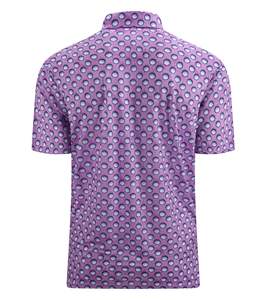 Golf de performance de luxe pour hommes pour polos personnalisé extensible dans les quatre sens 92% polyester et 8% spandex tissu tricoté anti-rides - Product Image 2