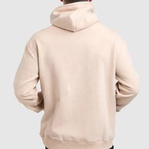 Vente en gros Streetwear uni pour hommes sweats à capuche logo personnalisé sweats à capuche surdimensionnés en coton lourd - Product Image 3