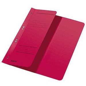 Recycled Manila Cardboard Red File <b>Folder</b> for DIN <b>A4</b> Leitz 250g/m - Product Image 1
