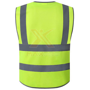 เสื้อกั๊กนิรภัย MAXPRO ลดราคาพิเศษ - คุณภาพสูง น้ำหนักเบา ปรับแต่งสีและขนาดได้ บริการ OEM ดีไซน์โดดเด่น - Product Image 2