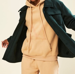 เสื้อฮู้ดดี้คอตตอน 100% สำหรับฤดูหนาวปี 2024 แบบ unisex ขายส่ง รับออกแบบสีและโลโก้ตามสั่ง  คอปกย้อมสีพื้น มีกระเป๋าเสื้อ - Product Image 2