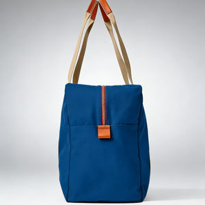 Sac de voyage week-end en toile de coton grande capacité, personnalisé, de haute qualité, durable et bien organisé, avec poignée et doublure intérieure - Product Image 5