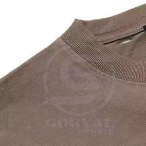 T-shirts délavés à toucher doux, best-sellers, prix bas, vente en gros personnalisée, t-shirts délavés pour hommes - Product Image 4