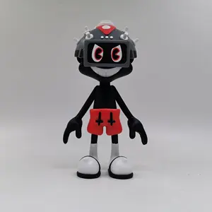 China Speelgoed Fabriek Maak Je Eigen Kunst Figuur Speelgoed Maken Premium 3d Afdrukken Zacht Vinyl Speelgoed Pop Vinyl Figuur Custom