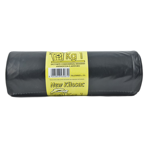 Sacchi in polietilene per igiene urbana 'pesanti' 90 x 120 neri - 1 kg - Product Image 1