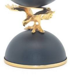 Quemador de Incienso Nórdico Negro Mate con Forma de Águila, Figura de Pájaro de Metal Dorado, Adorno Creativo para Escritorio, Decoración de Lujo para el Hogar y la Oficina - Product Image 6