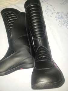 Zapatos de moto de buen material con logotipo personalizado, calzado de moto de fabricación profesional - Product Image 2