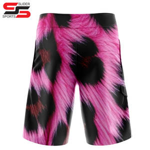 Short d'été pour hommes coupe ample coupe droite décontractée grande taille pantalon de bain en maille respirant séchage rapide vêtements de sport short de basket-ball - Product Image 2