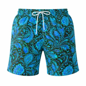 Shorts de Baño para Hombre, Diseño Casual a Rayas, Tallas Grandes, Secado Rápido, Transpirables, Estampados, con Cintura Media - Product Image 2