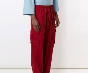 กางเกงคาร์โก้ผู้ชายสไตล์หรูหราผ้าทนทานกางเกงคาร์โก้ของผู้ชาย - Product Image 4