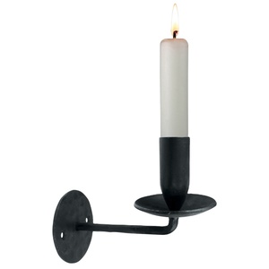 Nouvelle arrivée design élégant décor à la maison bougeoir de qualité supérieure fer noir couleur bougeoir de fournisseurs en gros - Product Image 1