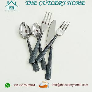 Rustic Forged Tapered Handle Stainless Steel Handmade Cutlery <b>Set</b> for Wedding Hotel Restaurant <b>Party</b> Decoration - Product Image 2