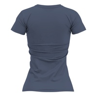 T-shirt unisexe personnalisé respirant en coton/fibre de bambou anti-boulochage, style décontracté d'été, impression de logo personnalisée