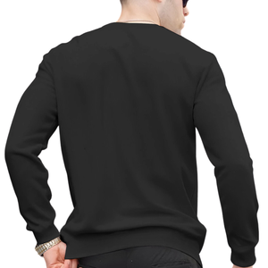 Sweat à capuche en molleton éponge français à motif solide en polyester/coton pour hommes, veste d'hiver de grande taille avec fermeture à glissière, fabricant indien - Product Image 3