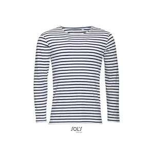 Camiseta marina de manga larga, merchandising personalizado - Product Image 3