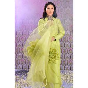Ensemble chemise et dupatta en mousseline Ray pour le printemps et l'été - Product Image 4
