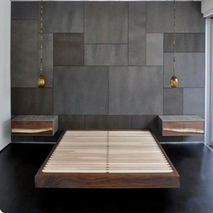 Natural Translucent Flexible Stone <b>Veneer</b> Beige Split Slate Tile Design Rustic Interior Exterior Wall Decoration House Resorts - Product Image 2