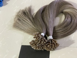 Venta al por mayor 30 pulgadas doble dibujado recto U I punta 28 pulgadas hueso recto vietnamita queratina Remy extensiones de cabello humano químico - Product Image 4