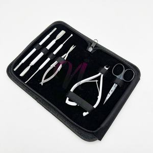 Outil de coupe d'ongles enduit de poudre blanche de précision avec des lames tranchantes en acier inoxydable pour l'emballage de boîte de pédicure manucure infantile - Product Image 4