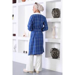 Manteau en duvet pour femme avec ceinture - Product Image 5