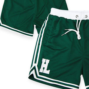 Pantalones cortos de baloncesto personalizados BSCI verano hombres malla atlética gimnasio deportes entrenamiento cordón pantalones cortos casuales con bolsillo - Product Image 5