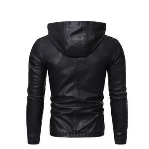 Sweat à capuche de haute qualité en cuir véritable de qualité supérieure, un classique pour toutes les occasions en meilleure vente - Product Image 1