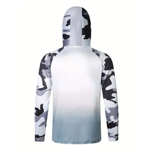 Sudadera de Pesca para Hombre, Ligera, Transpirable, con Protección UV, Ropa de Exterior, Sudadera de Pesca de Manga Larga para Hombre, Protección Solar - Product Image 2