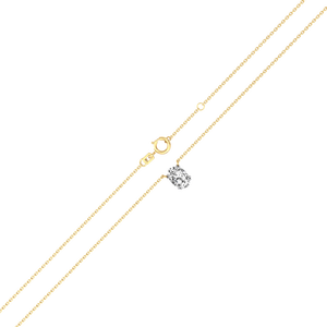 Anillo de Oro Amarillo de 9k de Alta Calidad con Diamante Cultivado en Laboratorio de 1 Quilate, Claridad EF, Certificado IGI, Color VS de Moda, Regalo de Boda para Mujer - Product Image 5