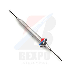 Dental 3 Periotome Slight Curved/Straight, Serrated Instrument Periodontal Manual Power Source <b>Tool</b> for <b>Cleaning</b> & Filling <b>Teeth</b> - Product Image 1