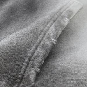 Sudadera con capucha y cremallera 100% algodón French Terry Vintage logotipo personalizado de gran tamaño lavado con ácido de piedra chaqueta con capucha desgastada para hombres - Product Image 2