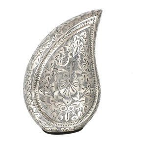 Urnas decorativas de lágrima de diseño moderno Urnas de cremación funeraria para exhibición de cenizas humanas en casa - Product Image 4