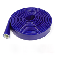 Gaine isolante en fibre de verre enduite de silicone certifiée CE haute température 4KV (jusqu'à 7000V)