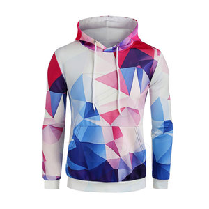 Sudadera con capucha de sublimación de poliéster y algodón cómoda para hombre, diseño informal de temporada de invierno con patrón sólido, con capucha elegante sostenible - Product Image 1