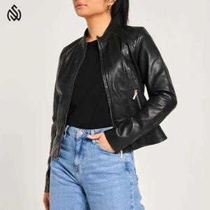 Chaquetas acolchadas para mujer, ropa de calle informal ajustada auténtica, chaquetas largas de cuero transpirable para exteriores - Product Image 2