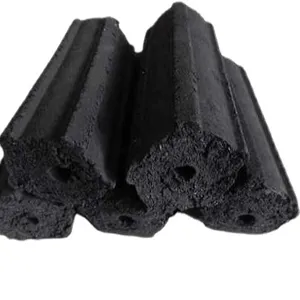 Carbón de cáscara de coco Coal King 100% quemaduras naturales más calientes más largas y más limpias hechas de 100% cáscaras de coco naturales