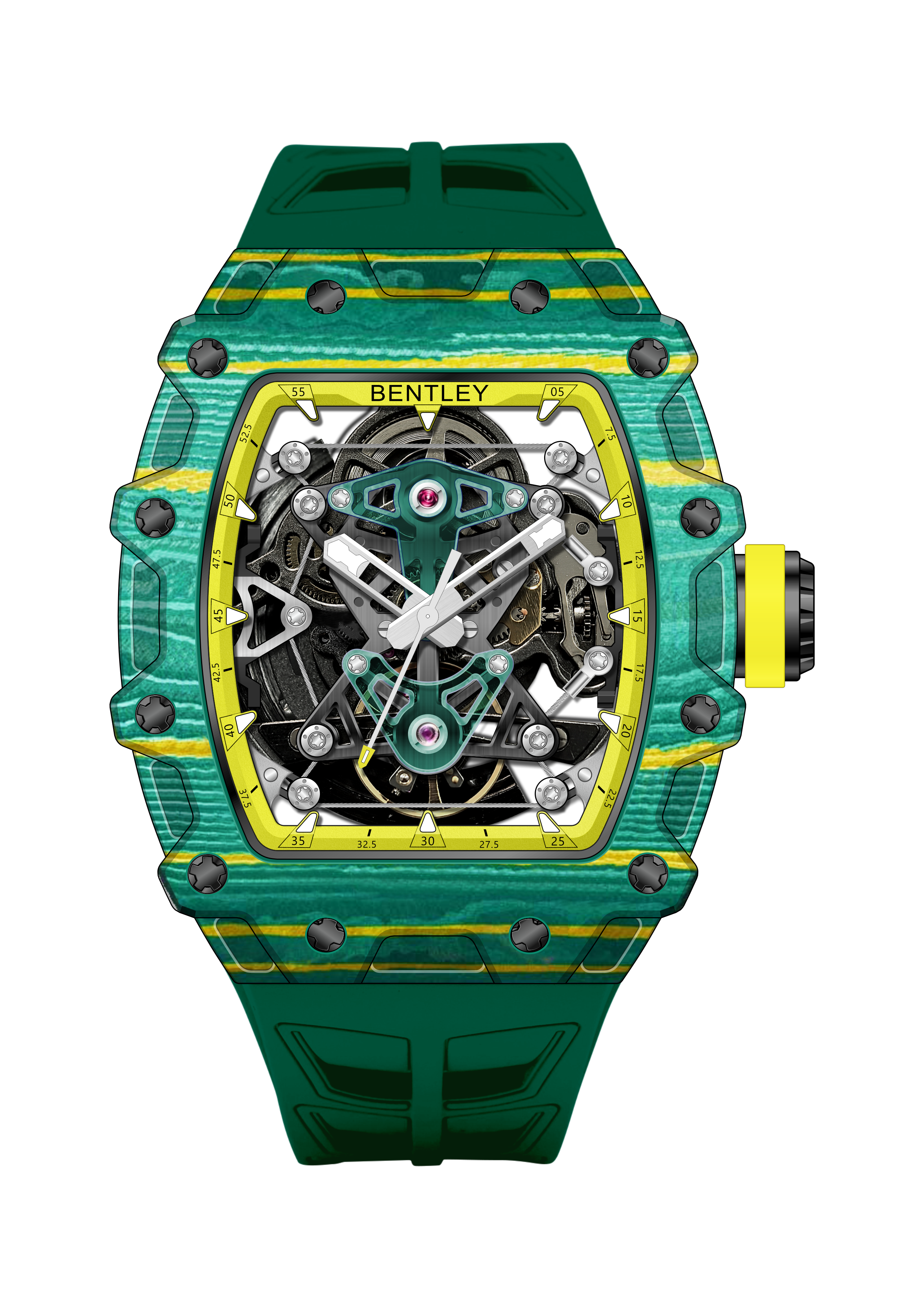 สีเขียว