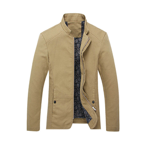 Chaqueta de Motociclista de Cuero Genuino para Hombre, Estilo Casual de Invierno, Corte Ajustado, Cuello en V, Cierre de Cremallera - Product Image 4