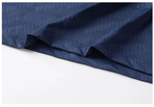 Vêtements en vrac T-shirts en soie de glace à séchage rapide pour hommes Chemises d'entraînement à manches courtes 240 grammes Logo personnalisé respirant pour l'équipe - Product Image 5