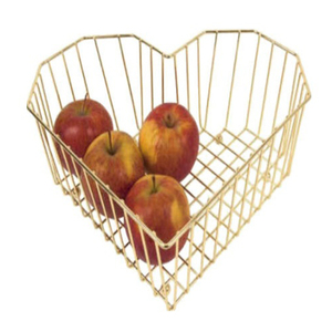 Top Quality Dual Floor Wire Metal Decorative Fruit Basket New Arrival Design Black Finishing Fruit Storage Basket - Product Image 3