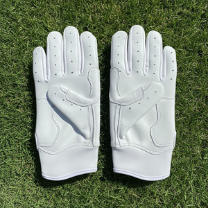 Găng tay đánh bóng chày nhẹ dành cho người <span class=keywords><strong>l</strong></span>ớn, găng tay bóng mềm bằng da tùy chỉnh, găng tập luyện toàn ngón tay, OEM, sử dụng được cho cả tay trái và tay phải, có khóa dán - Product Image 4